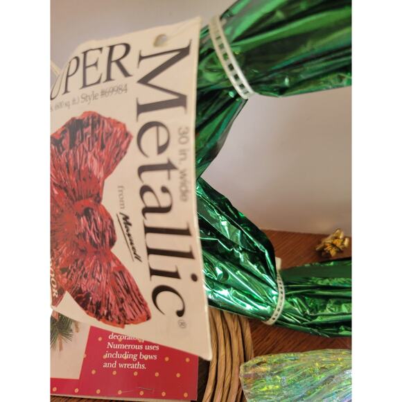 Twisted Paper Ribbon Lot of Assorted Home Decor Arts & Crafts Supplies - Picture 8 of 14